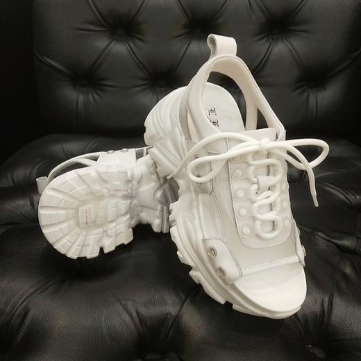 LFGJ 5232 新款时尚小众设计系带增高厚底凉鞋 商品图3