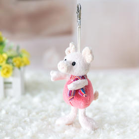 伽百利毛绒玩具/卡琳娜挂件猪挂件/10CM/W1764A/红色