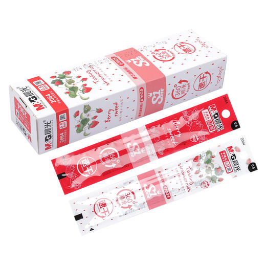 晨光草莓限定系列速干替芯2064A 商品图1