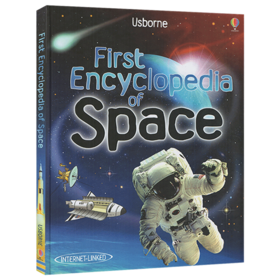 宇宙太空百科全书 英文原版 Usborne First Encyclopedia of Space 尤斯伯恩 英文版儿童英语科普绘本 进口原版书籍