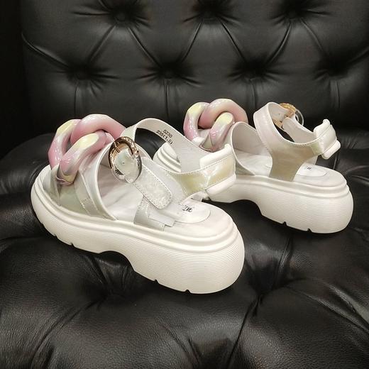 LFGJ 5230 新款真皮休闲凉鞋 商品图2