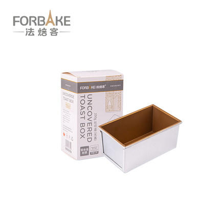 法焙客 250g吐司盒不粘烘焙模具无盖 家用面包土司模具 FB20101 商品图2