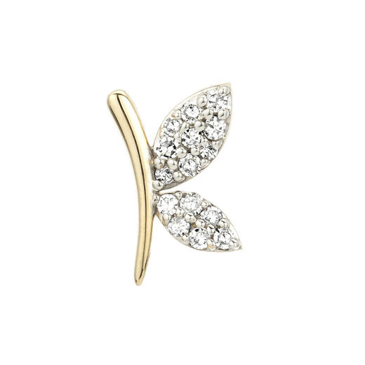 北京仓｜Adina Reyter-Garden Party Pavé-蝴蝶 钻石 耳钉［美国设计师］ 商品图3