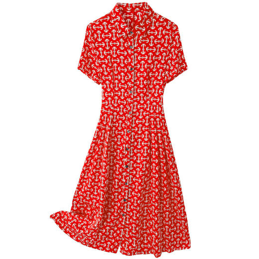 上海旗袍厂ASE-2331真丝连衣裙 商品图4