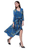 【伯妮斯茵】162S021--蓝色连衣裙--花季的巴旦杏--《生命之美-梵高的花园》 商品缩略图0