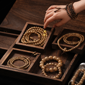 一克万金 加里曼丹老料沉香手串