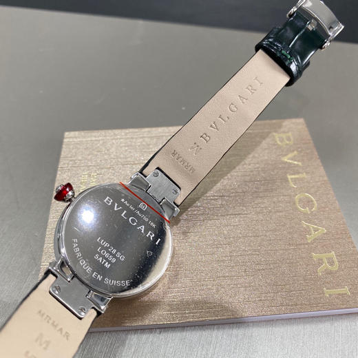 宝格丽 BVLGARI LVCEA 光环系列腕表、中国特别款，一抹心头祖母绿色 商品图6