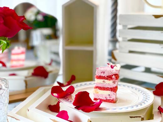 2四寸红丝绒树莓桃胶蛋糕 商品图12