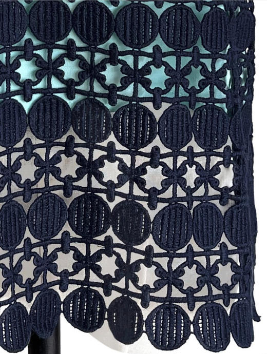 TYNVIE 两件套透视蕾丝背心 - 藏青、象牙白2色选 商品图4