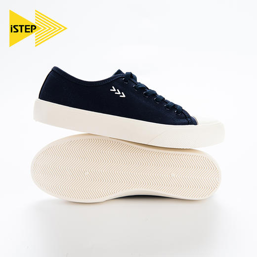 istep帆布鞋2023新款女鞋ulzzang百搭潮男女板鞋 商品图2