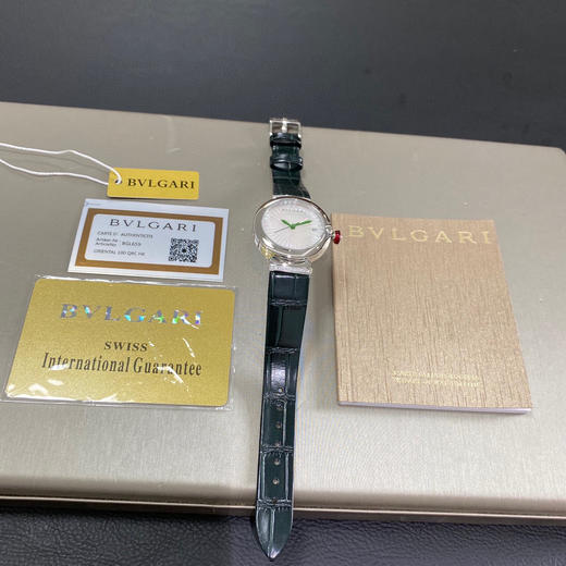 宝格丽 BVLGARI LVCEA 光环系列腕表、中国特别款，一抹心头祖母绿色 商品图8