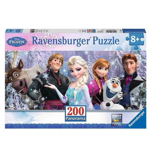 Ravensburger拼图 平面拼图200片全景冰雪奇缘RAVC128013 商品图2