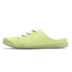 istep女鞋一脚蹬小白鞋女夏果冻底帆布鞋百搭懒人平底包头半拖鞋