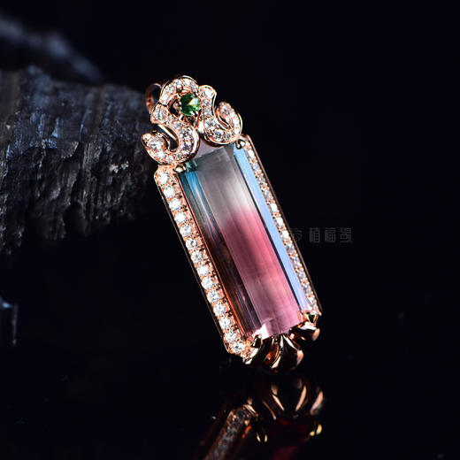 【轻红】西瓜碧玺坠-CB12103051 商品图4