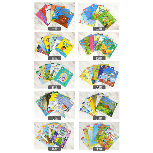 丽声妙想英文绘本第一季(全套装:1-10级/1-5级/6-10级)(英语分级阅读点读配光盘) 共60册 4-15岁 商品图1