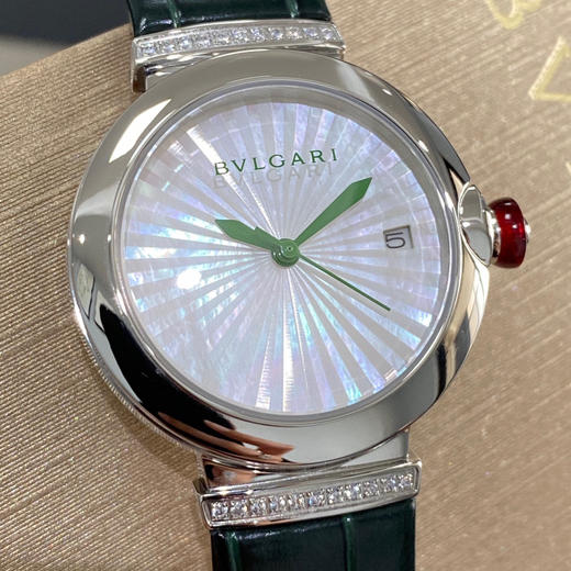 宝格丽 BVLGARI LVCEA 光环系列腕表、中国特别款，一抹心头祖母绿色 商品图2