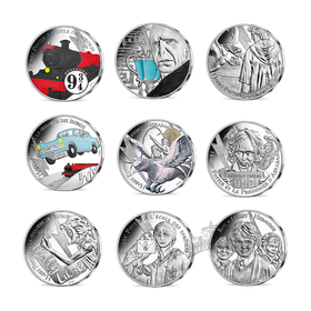 2021法国 哈利波特电影20周年纪念币