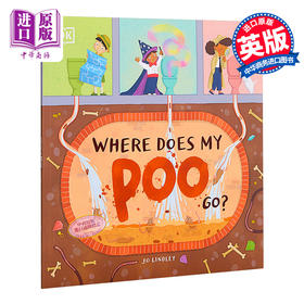 【中商原版】Where Does My Poo Go DK我们的便便去哪里 DK出版 英文原版 5-7岁