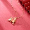 【采购专享】宫里的世界&BYJ 喜鹿呈祥珐琅彩 两用项链/胸针 商品缩略图5
