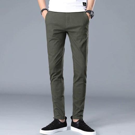 【服饰鞋包】JEANS夏季超薄款男士休闲宽松韩版潮流直筒冰丝运动长裤 商品图3