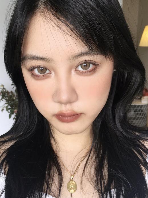 猪蹄/猪有蹄同款美瞳‼️pinkg 年抛 小酪棕 商品图3