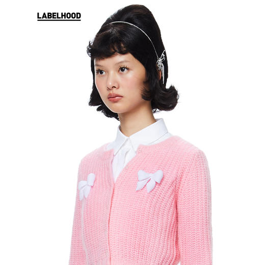 shushutong镶钻蝴蝶结流苏发箍aw2020ac19br001ss100