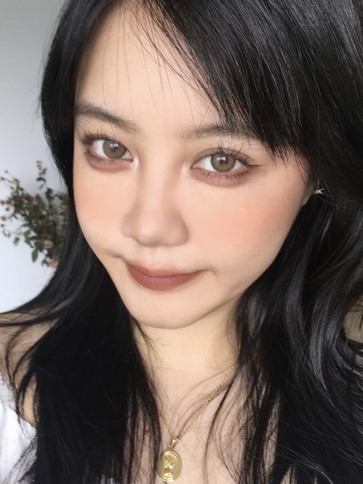 猪蹄/猪有蹄同款美瞳‼️pinkg 年抛 小酪棕 商品图2