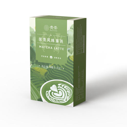 抹茶风味拿铁 经典口味140g 商品图4
