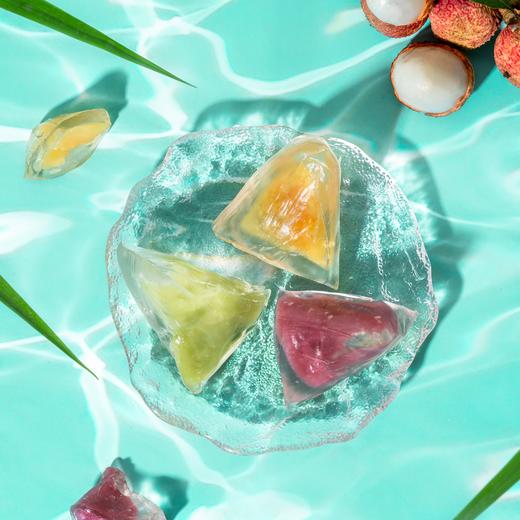 （直播兑换专用）创意果萃冰粽1盒（6个装） Q弹爽滑水晶皮，清香当季鲜果馅料 商品图2