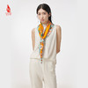 SAINTJOY/上久楷 真丝大方巾 生机·橙色 FJ16201 商品缩略图1
