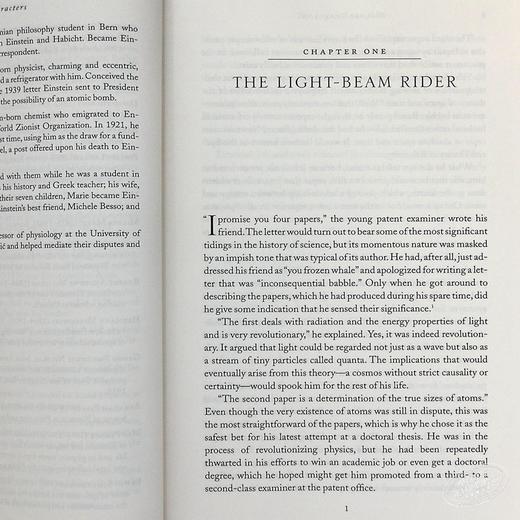 【中商原版】爱因斯坦：生活和宇宙 英文原版Einstein: His Life and Universe 爱因斯坦传记和相对论 艾萨克森 人物传记 世纪伟人 商品图4