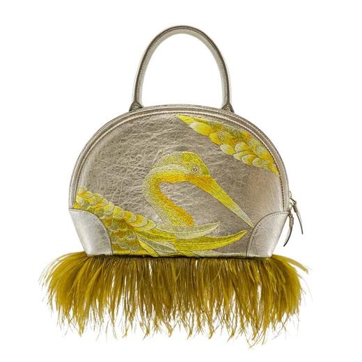 熙上CICICHEUNG 云中君刺绣小贝壳包 商品图8