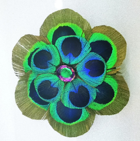 W°羽花（胸花）