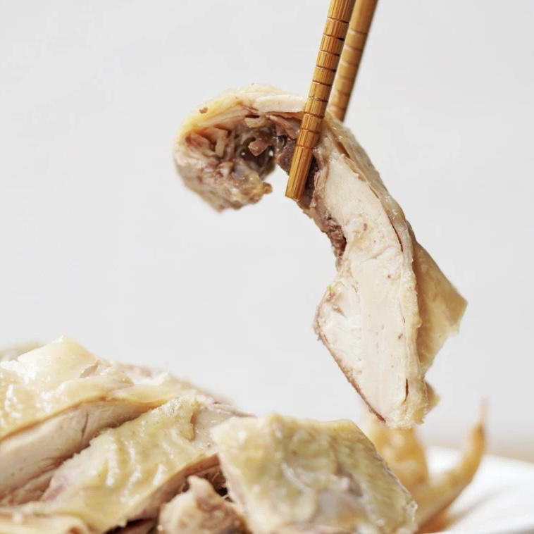 饥饿f姐·宁波香糟鸡,盐水 风干 酒糟,皮脂丰厚,糟香四溢