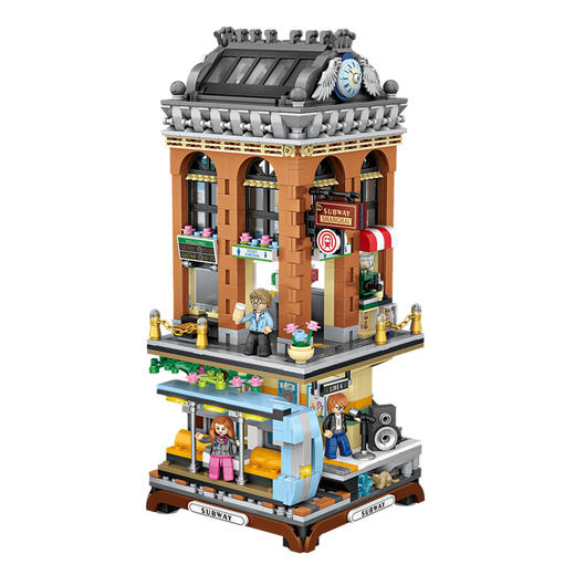 loz积木    1031    地铁站 商品图1