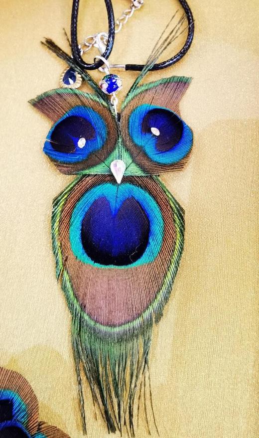 W°猫头鹰项链 商品图0