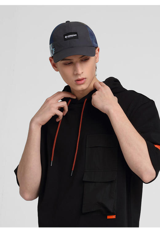 Kenmont卡蒙女帽2021夏季新款运动帽户外休闲帽鸭舌帽帽子KM-3830 商品图1