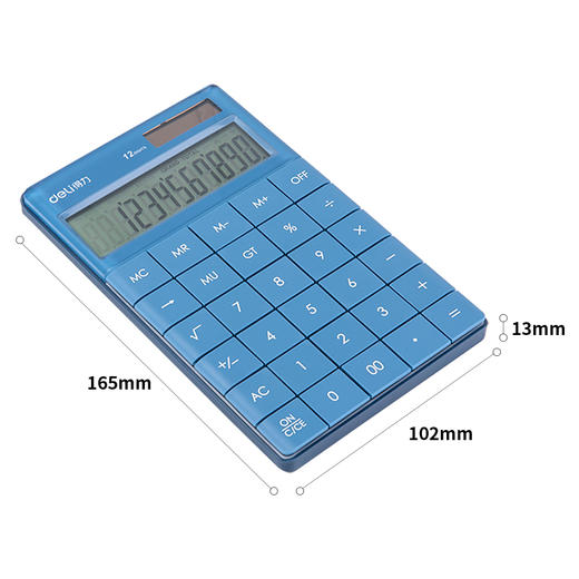 得力桌面计算器1589 商品图3