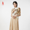 SAINTJOY/上久楷 真丝方巾 丝丝入扣·桔色 FJ16030 商品缩略图11