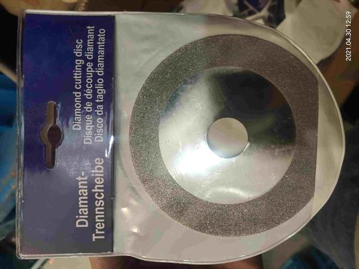 【货号01144】玻璃切片4寸 玻璃110云石机片陶瓷切割片 商品图3