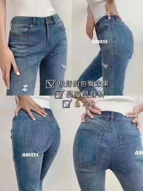 3楼 阿玛施AMASS月牙牛仔裤
