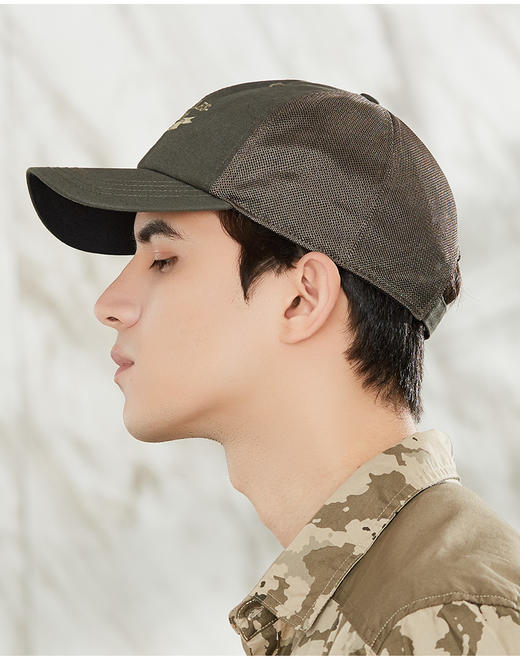 卡蒙网孔透气棒球帽男休闲全棉夏天户外遮阳防晒男士帽子鸭舌帽潮KM-3751 商品图3