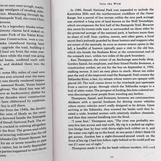 【中商原版】荒野生存:阿拉斯加之死 英文原版 Into the Wild Jon Krakauer成名作 肖恩潘电影原著小说 正版 商品图6