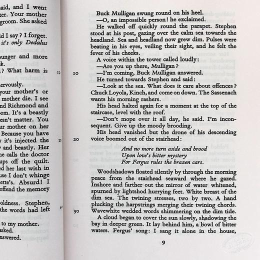 【中商原版】尤利西斯英文原版小说英文版经典文学 Ulysses 爱尔兰文学巨匠詹姆斯.乔伊斯代表作 20世纪世界富影响的名著之一 商品图6