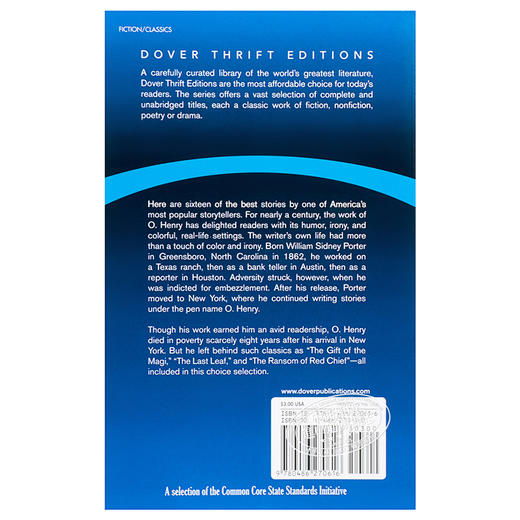 【中商原版】The Gift of the Magi and Other Short Stories 英文原版 欧·亨利短篇小说集 麦琪的礼物和其他 O Henry 商品图1