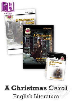 CGP GCSE Catch-Up Essentials English Literature A Christmas Carol GCSE英国文学：圣诞颂歌 备考教辅三册 含答案 