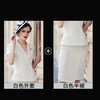 IWY/时尚短袖西装套裙OL气质西服职业装女装套装正装CS0335 商品缩略图4