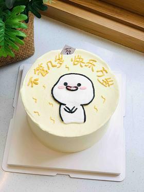 手绘奶油蛋糕 下单前请仔细阅读商品详情