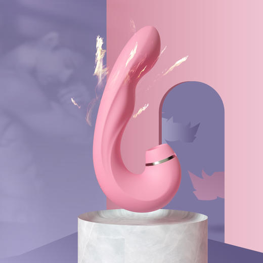 灵犀二代 双头吸震两用按摩棒 女用愉悦快感增强 商品图3