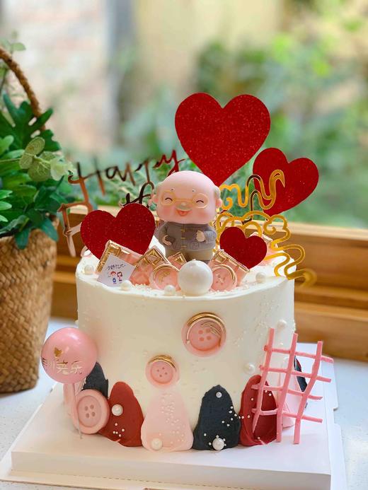 寿公奶油蛋糕 下单前请仔细阅读商品详情 商品图1